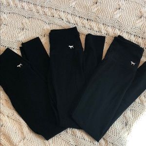 PINK High Rise Cotton Leggings